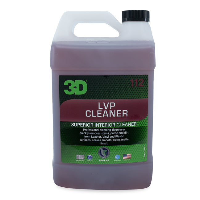 3D 112 l Leather, Vinyl & Plastic (LVP) Interior Cleaner – 3D Car