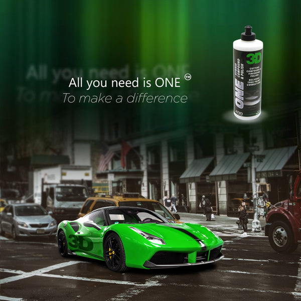 What Pad Should I Use with 3D ONE? | 3D Car Care Miami Blog