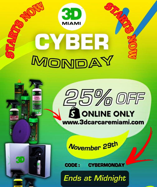 2021 Cyber Monday Sale | 25% OFF Online Purchases