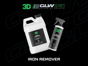 3D Iron Remover GLW Series | DIY Car Detailing | Hyper Effective Wheel Decontamination | Removes Iron Particles, Dirt, Brake Dust | Rapid Results | Ultimate Iron & Surface Contaminate Eliminator, 16oz