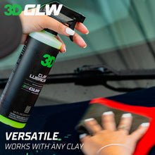 Load image into Gallery viewer, 3D Clay Lubricant GLW Series | DIY Car Detailing | Hyper Slick Lubrication for Clay Bars | Eliminates Contaminants from Paint | Ultra Surface Protection | Decontamination Formula | Easy to Use | 16oz