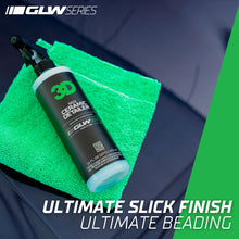 Load image into Gallery viewer, 3D Ceramic Detailer, GLW Series | Hyper Gloss Finish | SiO2 Peak Hydrophobic Top Coat | Extends Life of Waxes, Sealants, Coatings | DIY Car Detailing Spray | 64 oz
