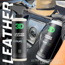 Load image into Gallery viewer, 3D Leather Cleaner for Car, GLW Series | Ultimate Deep Cleaning | Removes Dirt, Grease, Body Oils | DIY Car Detailing | Versatile Cleaner for All Leather Goods | 16 oz