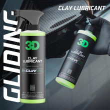 Load image into Gallery viewer, 3D Clay Lubricant GLW Series | DIY Car Detailing | Hyper Slick Lubrication for Clay Bars | Eliminates Contaminants from Paint | Ultra Surface Protection | Decontamination Formula | Easy to Use | 16oz