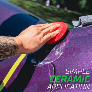3D SiO2 Ceramic Wax, GLW Series | Ultra-Slick Gloss Finish on Paint | Hyper Hydrophobic | Protection | DIY Car Detailing | Easy Application | 16 oz