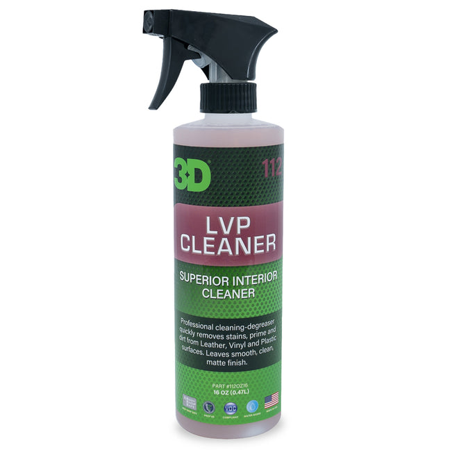 3D 112 l Leather, Vinyl & Plastic (LVP) Interior Cleaner