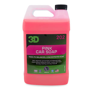 3D 202 | Pink Car Soap - Hyper-Concentrated Biodegradable Cherry Scent