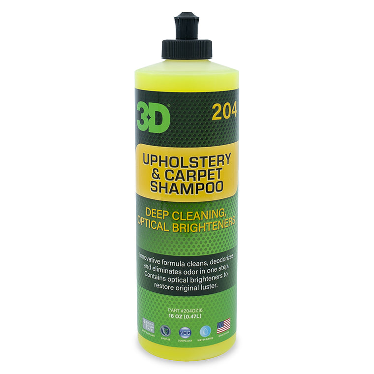 3D 204 | Upholstery & Carpet Shampoo (High Foam)