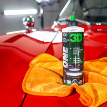 Load image into Gallery viewer, 3D ONE Hybrid Compound &amp; Finishing Polish Used On Classic Red Corvette Made In USA by 3D Car Care Products in California Available at 3D Car Care Miami store and www.3dcarcaremiami.com
