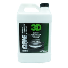 Load image into Gallery viewer, 3D ONE Hybrid Compound &amp; Finishing Polish 1 Gallon Made In USA by 3D Car Care Products in California.  Available at 3D Car Care Miami store and www.3dcarcaremiami.com
