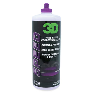 3D 425 | SPEED - All-in-One Scratch Remover, Swirl Correction, Polish & Wax Protection