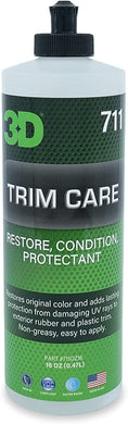 3D 711 | Trim Care - Protectant and Restoration for Trim, Plastic, Bumpers