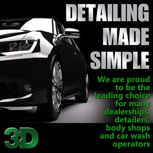 3D 915 | Instant Shine - Plastic, Vinyl & Glossy Black Trim Restorer