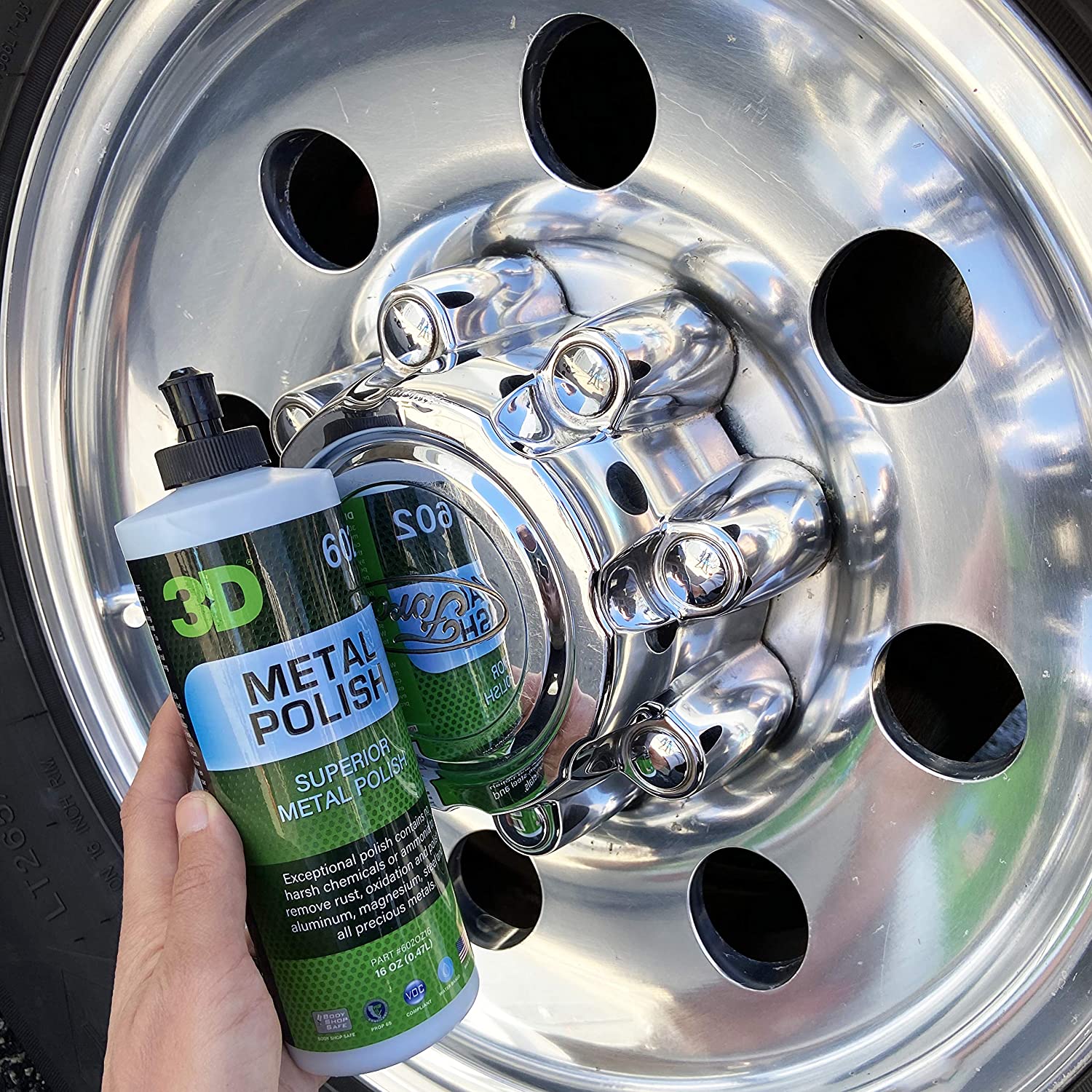 Best Aluminum Metal Polish: Wheel Polish, Vehicle Metal Polish, Safe on  Chrome