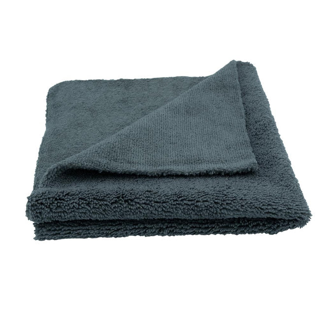 3D G-41GRY | Gray Microfiber Towels - 16x16 400gsm Edgeless