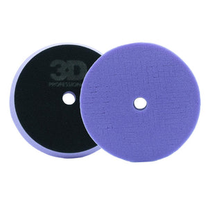 3D 6" Light Purple Cut Foam Finishing Pad