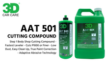 Load image into Gallery viewer, 3D AAT 501+502 Combo 32oz Kit Perfect 2-Step Cut+Finish Polish